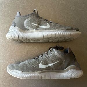 Pre-Owned Nike Free RN 2018 'Black Anthracite' 942836-002 Men’s Size 12.5